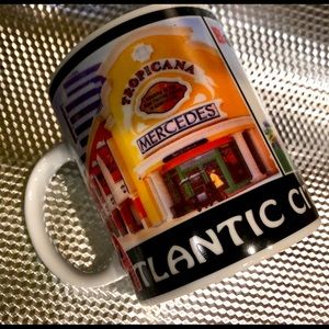 ATLANTIC CITY BOARDWALK MUG !vintage / porcelain